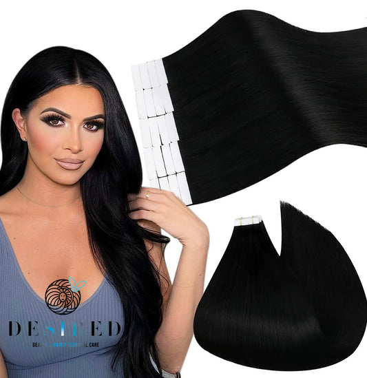 Echthaar Tapes - 10 Strähnen